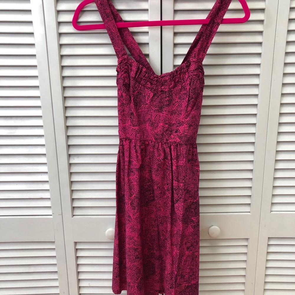 Urban Outfitters Kimchi Blue dress in pink/black